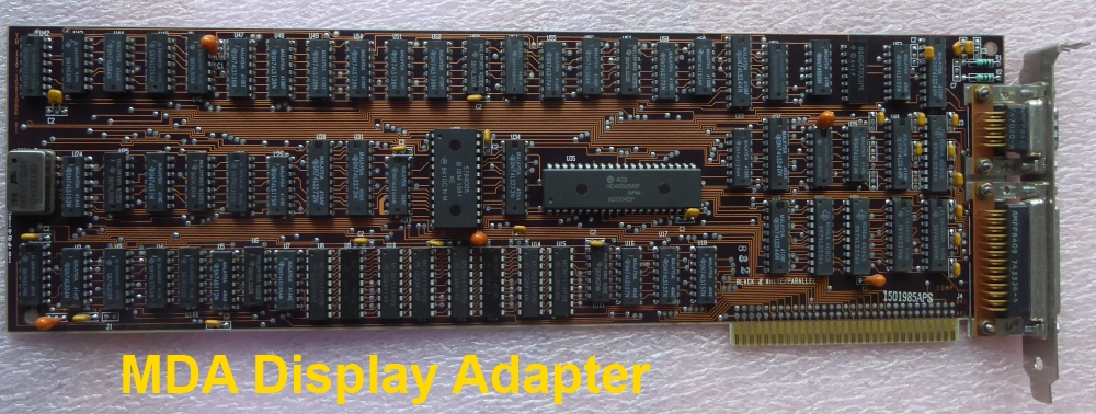 Monochrome Display Adapter MDA
