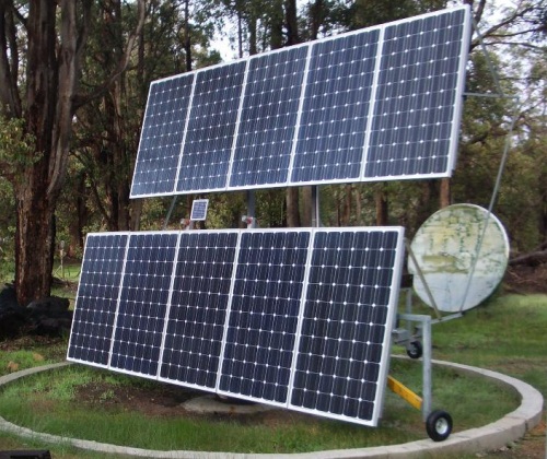 Rotary Solar Panel Tracker