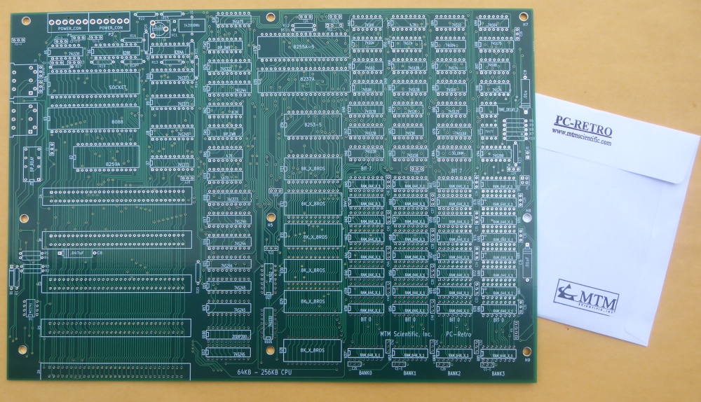 PC-RETRO PCB and CD